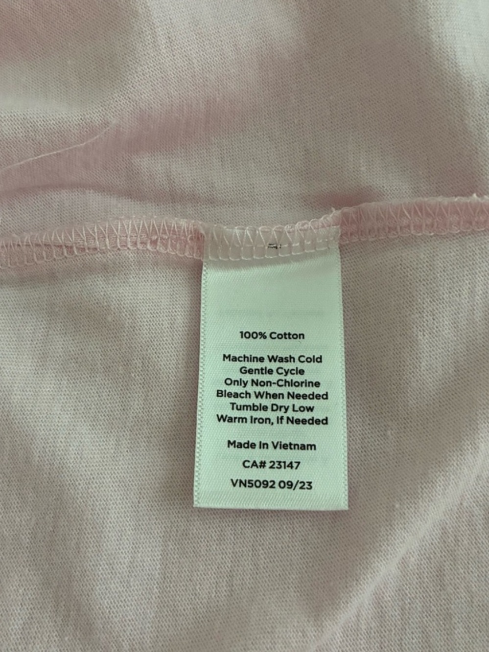 Two Talbots 3/4  Sleeve Pintuck Tee.
 One white and one pink.
Petite small.
NWT - Picture 12 of 12